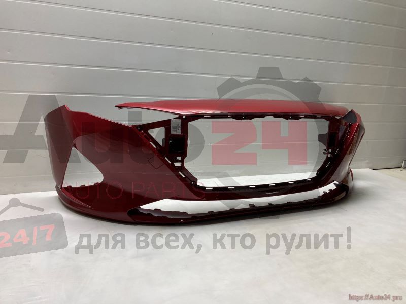 БАМПЕР ПЕРЕДНИЙ R4R Fiery Red красный HYUNDAI SOLARIS 2020-2024
