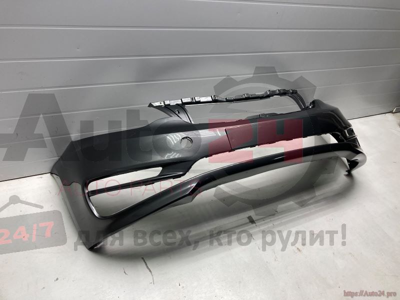 БАМПЕР ПЕРЕДНИЙ SAE серый углерод KIA RIO 2015-2017