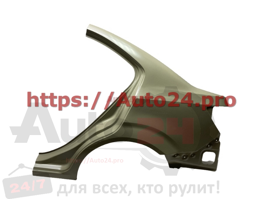 КРЫЛО ЗАДНЕЕ ЛЕВОЕ SEDAN CHEVROLET AVEO T300 2011-2015