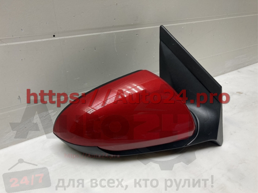 ЗЕРКАЛО ПРАВОЕ R4R электрика с обогревом без указателя поворота HYUNDAI SOLARIS 2017-2023